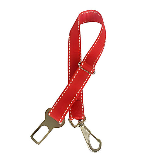 Cinto de Segurança em Nylon (50cm) - Fixação Universal no Carro e Peitoral