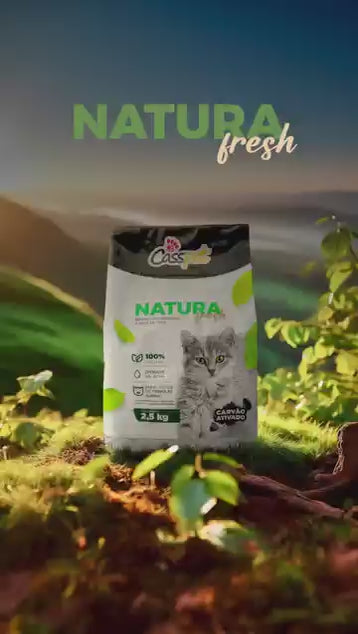 Granulado Higiênico Tofu Natura Fresh -  Pureza e Conforto Natural para Seu Gato (2,5 Kg)